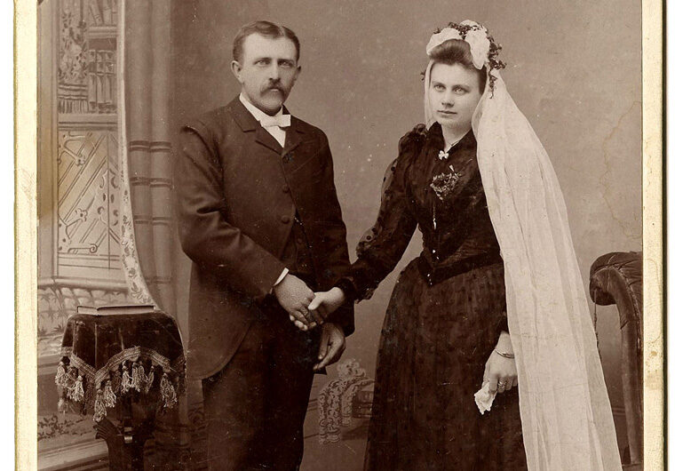 لباس عروس در قدیم